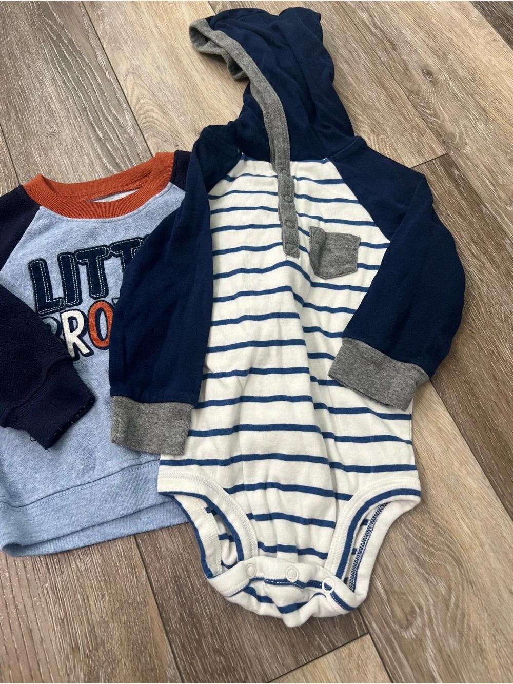 Bundle baby boy, long sleeve bodysuit tee